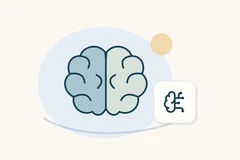 Brain symbol beside a smaller brain-and-circuit badge.